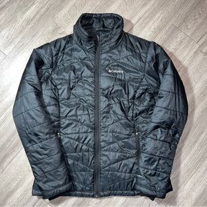 Black Columbia Omni-Heat Puffer Jacket